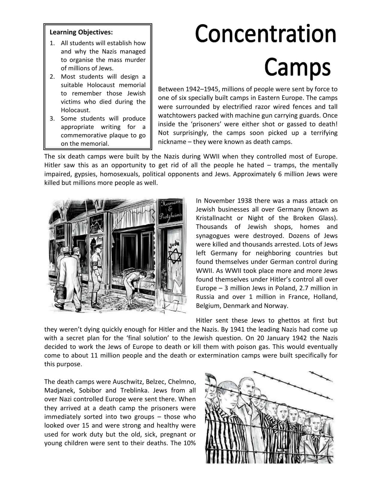 concentration-camp-activity-worksheet